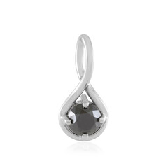 Pendentif en or et Diamant noir