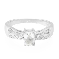 Bague en argent et Goshénite