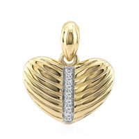 Pendentif en argent et Diamant SI1 (G)