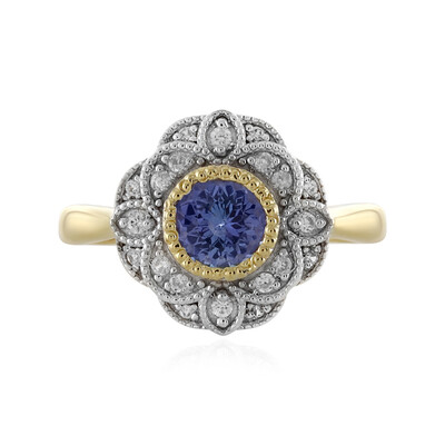 Bague en argent et Tanzanite