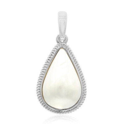 Pendentif en argent et Perle de Mabé (TPC)