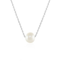 Collier en argent et Perle de culture d'eau douce