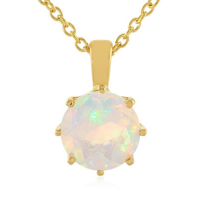 Collier en argent et Opale Welo