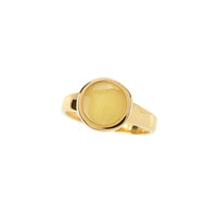 Bague en argent et Ambre baltique