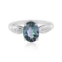 Bague en argent et Tanzanite non chauffée