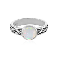 Bague en argent et Opale Welo