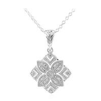 Collier en argent et Diamant I3 (I)