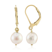 Boucles d'oreilles en argent et Perle d'Akoya (TPC)