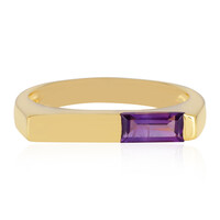 Bague en argent et Améthyste de Zambie