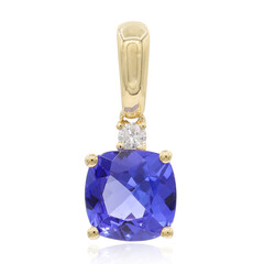 Pendentif en or et Tanzanite AAA (CIRARI)