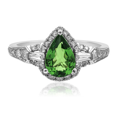 Bague en or et Grenat Tsavorite AAA (CIRARI)