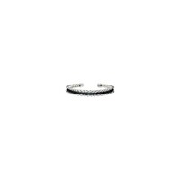 Bracelet en argent et Diamant bleu