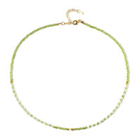 Collier en argent et Péridot