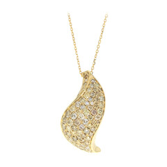 Collier en or et Diamant fancy SI2 (CIRARI)