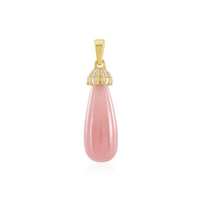 Pendentif en argent et Quartz Guava