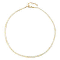 Collier en argent et Opale Welo