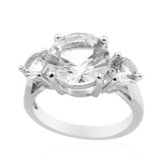 Bague en argent et Danburite
