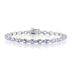Bracelet en argent et Tanzanite