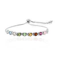Bracelet en argent et Topaze bleu ciel