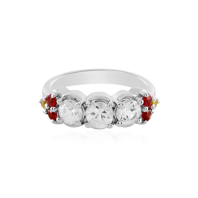 Bague en argent et Zircon