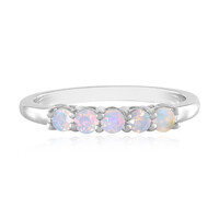 Bague en argent et Opale Welo