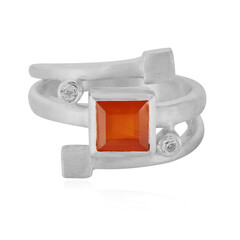 Bague en argent et Cornaline