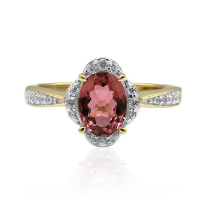 Bague en or et Tourmaline rose (Adela Gold)