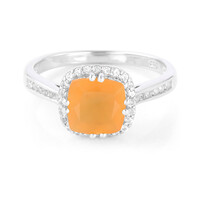 Bague en argent et Cornaline