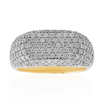 Bague en or et Diamant IF (D) (Annette)