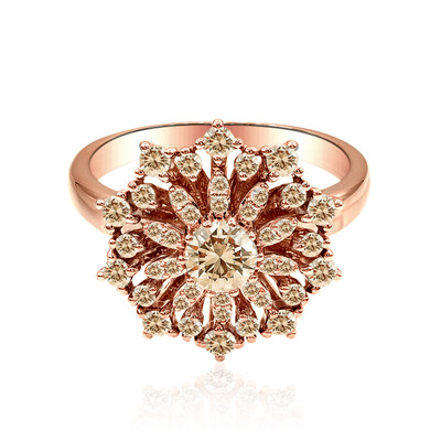 Bague en or et Diamant rose de France SI1 d'Argyle  (Annette)