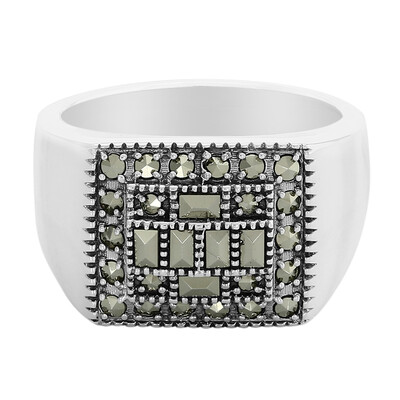 Bague en argent et Marcassite