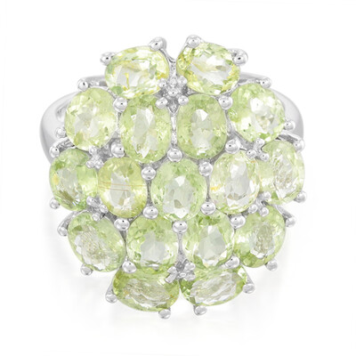 Bague en argent et Tourmaline Paraïba