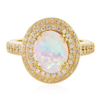 Bague en argent et Opale Welo