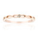 Bague en or et Diamant rose de France SI1 d'Argyle  (Annette)