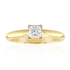 Bague en or et Diamant IF (D)