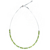 Collier en argent et Péridot