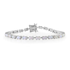 Bracelet en argent et Opale d'Australie