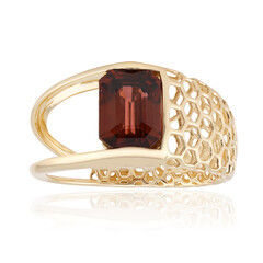 Bague en or et Zircon rose (Ornaments by de Melo)