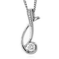 Collier en or et Diamant Flawless (F) (LUCENT DIAMONDS)