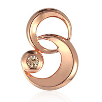 Pendentif en or et Diamant rose de France SI1 d'Argyle 
