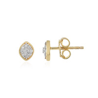Boucles d'oreilles en argent et Diamant I2 (I)