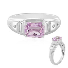Bague en argent et Kunzite