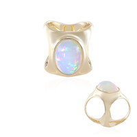 Bague en or et Opale Welo (de Melo)