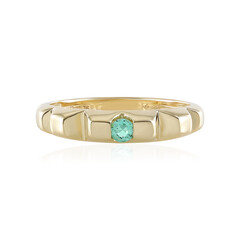 Bague en or et Emeraude de Russie (de Melo)