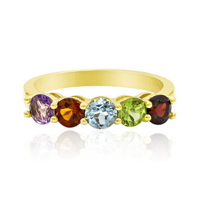 Bague en argent et Améthyste