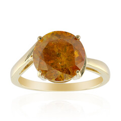 Bague en or et Sphalérite