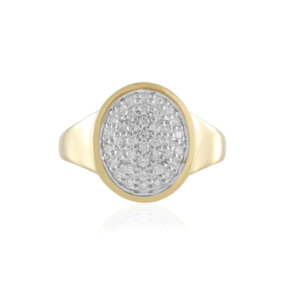 Bague en or et Diamant SI2 (H) (de Melo)