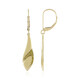 Boucles d'oreilles en or et Diamant VS1 jaune