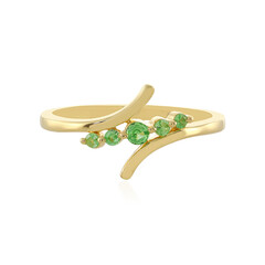 Bague en argent et Grenat Tsavorite