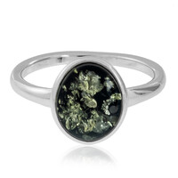 Bague en argent et Ambre baltique